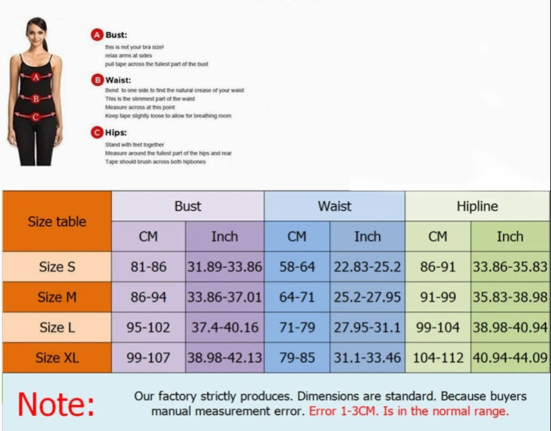 Check sizing before buying